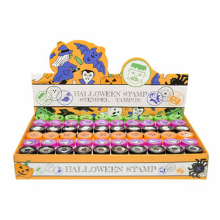 Con Dấu Halloween Trong Hộp Trưng B&agrave;y (60 chiếc)