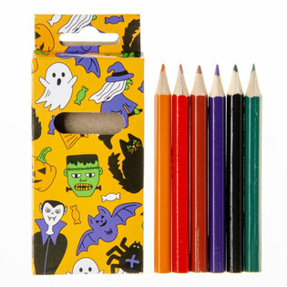 Bộ 6 b&uacute;t ch&igrave; m&agrave;u Halloween (24 bộ)