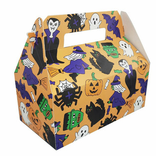 Hộp Đựng Menu Halloween - 22,5 x 12 x 9,5 cm (24 c&aacute;i)