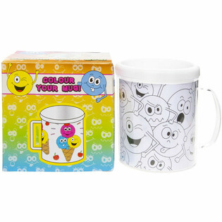 SMILEY - CỐC NƯỚC TỰ TÔ MÀU DIY (2 chiếc)