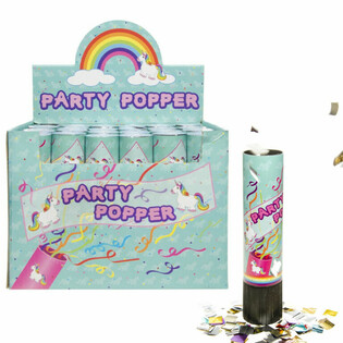 ỐNG PH&Aacute;O GIẤY CONFETTI - KỲ L&Acirc;N - TRONG KHAY TRƯNG B&Agrave;Y (48 c&aacute;i)