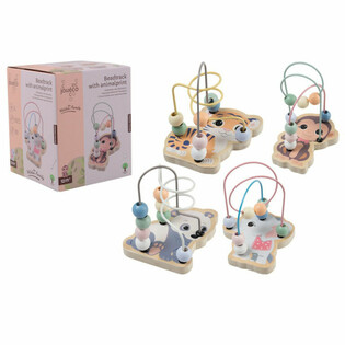 JOUECO® Đồ chơi luồn hạt hình động vật - Từ 12 tháng