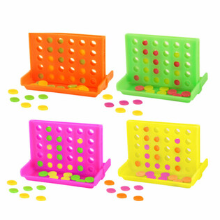 Bộ Cờ Car&ocirc; 4 H&agrave;ng (Connect 4) Hộp Trưng B&agrave;y - Phối M&agrave;u (52 c&aacute;i)