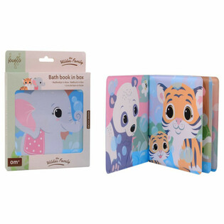 JOUECO - SÁCH TẮM THE WILDIES FAMILY TRONG HỘP QUÀ - Dành cho trẻ từ 0 tháng tuổi (1 cuốn)