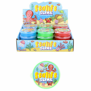 Đồ Chơi Slime Sinh Vật Biển Hộp Trưng B&agrave;y (24 chiếc)