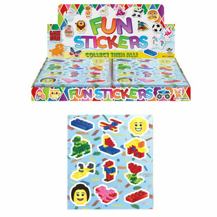 H&Igrave;NH D&Aacute;N FUN - Khối Gạch Brickz (120 tờ)