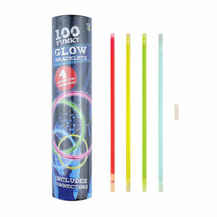 Vòng Tay Phát Sáng Glow - Ống 100 Chiếc