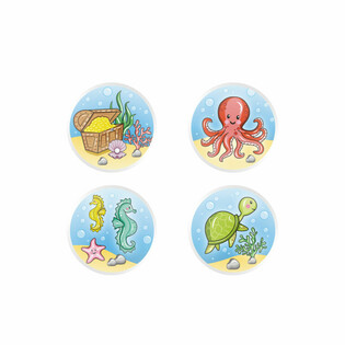 B&Oacute;NG NẢY MIX SEA LIFE / SINH VẬT BIỂN &Oslash;3.3 cm (100 quả)