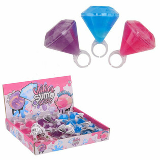 NHẪN SLIME KIM TUYẾN TRONG KỆ TRƯNG B&Agrave;Y (24 chiếc)