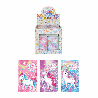 Sổ Tay Mini H&igrave;nh Kỳ L&acirc;n Unicorn K&egrave;m Hộp Trưng B&agrave;y (168 chiếc)