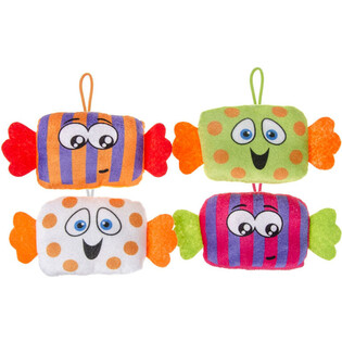 KẸO B&Ocirc;NG PLUSH - D&Agrave;I 23 CM - NHIỀU M&Agrave;U (24 c&aacute;i)