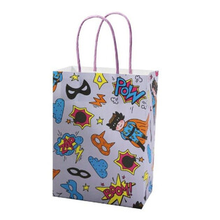 T&uacute;i Qu&agrave; Giấy Si&ecirc;u Anh H&ugrave;ng - 16x9x22 cm (12 c&aacute;i)