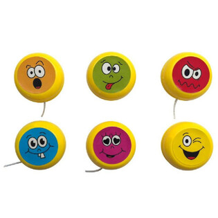 CON QUAY YOYO - MẪU: SMILEY TRONG HỘP TRƯNG B&Agrave;Y (36 c&aacute;i)