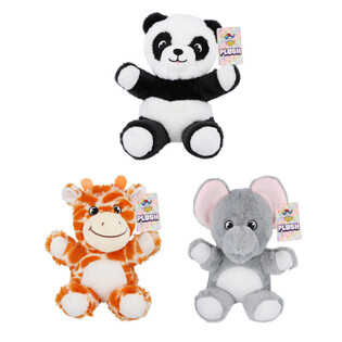 TH&Uacute; NHỒI B&Ocirc;NG RỪNG XANH - CAO 19CM - MẪU HỖN HỢP (12 con)