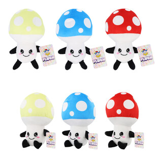 Nấm Nhồi B&ocirc;ng - Cao 18cm - Phối Nhiều M&agrave;u (12 c&aacute;i)