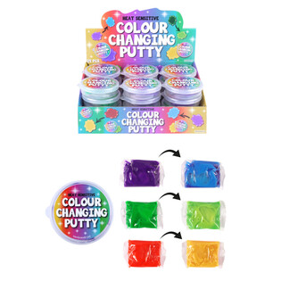 Đất S&eacute;t Putty Cảm Biến Nhiệt Đổi M&agrave;u (24 c&aacute;i)
