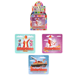 TR&Ograve; CHƠI XẾP H&Igrave;NH - SINTERKLAAS - 13 x 12 CM. TRONG HỘP TRƯNG B&Agrave;Y (108 miếng)