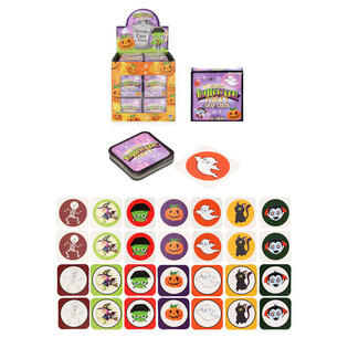 TR&Ograve; CHƠI TR&Iacute; NHỚ NHỎ - MẪU: HALLOWEEN - TRONG HỘP TRƯNG B&Agrave;Y (64 c&aacute;i)