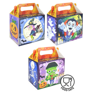 HỘP THỰC ĐƠN - HALLOWEEN 14 x 9.5 x 18 cm (12 c&aacute;i)