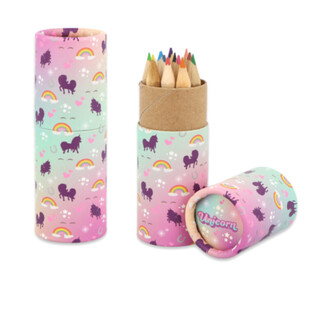 12 B&uacute;t Ch&igrave; M&agrave;u Trong Ống: Mẫu Kỳ L&acirc;n (Unicorn) - Trong Hộp Trưng B&agrave;y (20 chiếc)