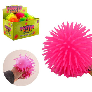 B&Oacute;NG PUFFER - 9CM - NHIỀU M&Agrave;U SẮC - C&Oacute; HỘP TRƯNG B&Agrave;Y (24 c&aacute;i)