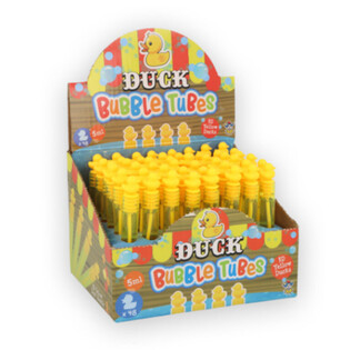 Ống Thổi Bong B&oacute;ng X&agrave; Ph&ograve;ng Vịt Con - 5ml - Hộp Trưng B&agrave;y (48 c&aacute;i)