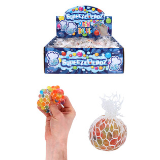 B&oacute;ng B&oacute;p Lưới Squeezy Beadz Trong Hộp Trưng B&agrave;y (36 c&aacute;i)