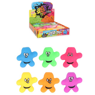 ĐỒ CHƠI B&Oacute;P NẮN SQUEEZY SPLAT MAN - NHIỀU M&Agrave;U - K&Egrave;M HỘP TRƯNG B&Agrave;Y (24 c&aacute;i)