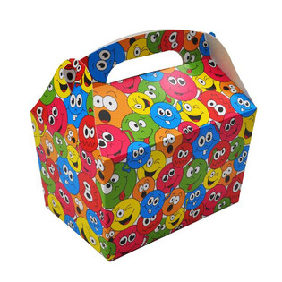 HỘP ĐỰNG THỨC ĂN TRẺ EM SMILEY - K&iacute;ch thước 18.5x12x19 CM - FOODBOX - KIDSBOX (24 chiếc)