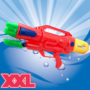 SÚNG BẮN NƯỚC XXL - SUPER SOAKER - KÍCH THƯỚC: 63.5 x 10 x 26 CM - SÚNG NƯỚC 2 NÒNG DUAL SHOTS (1 Cái)