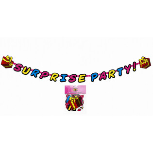 Dây Cờ Chữ SURPRISE PARTY - Dài: 180 CM (6 cái)