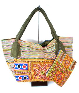 Túi B-FAIR Brocante Lớn Màu Xanh Lá (1 chiếc)
