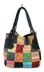 Túi Patchwork Cỡ Lớn B-FAIR Màu Đen (1 chiếc)