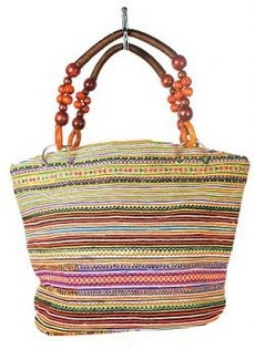 Túi B-Fair Beads Màu Nâu Quai Hạt (1 cái) | Mã số: 97744
