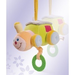 Hộp Nhạc Thú Bông Tàu Hỏa Baby Bow