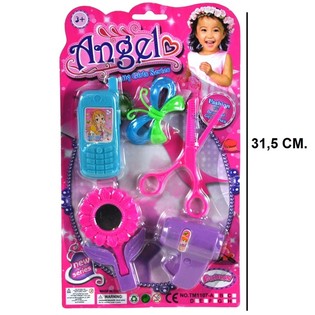 Bộ Đồ Chơi Trang Điểm Vỉ - Mẫu 6 (5 món)