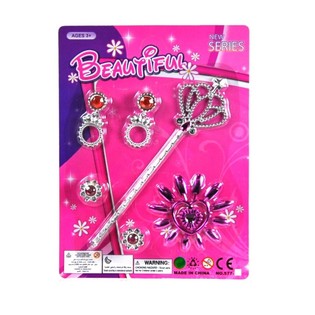 BỘ ĐỒ CHƠI TRANG ĐIỂM VỈ TREO - MẪU 3 (6 m&oacute;n)