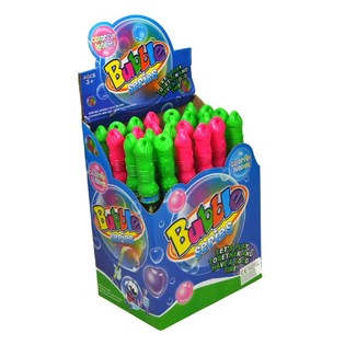 C&acirc;y thổi bong b&oacute;ng x&agrave; ph&ograve;ng k&egrave;m hộp trưng b&agrave;y 28 cm (24 c&acirc;y)