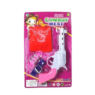 Bộ Đồ Chơi Cowgirl Cho B&eacute; G&aacute;i C&oacute; Đ&egrave;n V&agrave; &Acirc;m Thanh (6 m&oacute;n)
